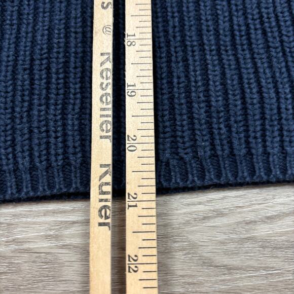 Jenni Kayne Cotton Knit Fisherman Sweater Women's Large Cottagecore Preppy - Picture 6 of 9